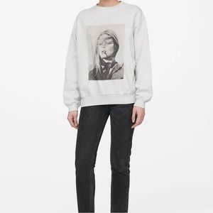 Anine Bing Brigette Bardot crew neck